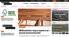 Desktop Screenshot of danwatch.dk